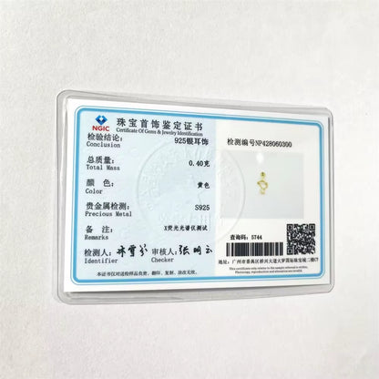 925 Sterling Silver Cartilage Stud Women'S Earrings Septum Piercing Zircon Ear Hoop Lobe Tragus Helix Jewelry Pendientes