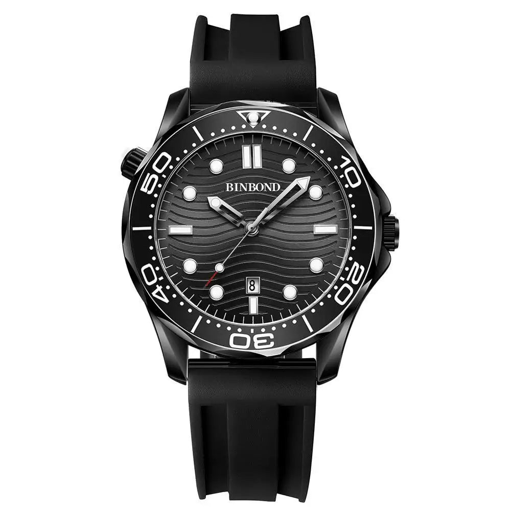 B2820 New Casual Fashion Ultra-Thin Sea Horse Series Quartz Mens Watches 30M Waterproof Luminous Sports Mens Watches