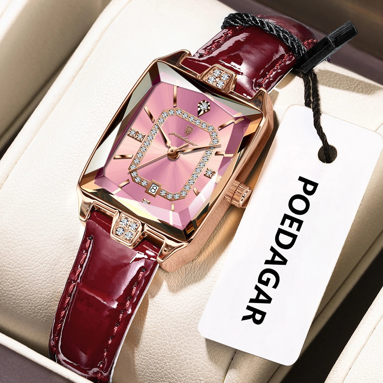 Original Luxury Women Wristwatch Waterproof Leather Date Woman Watch Elegant High Quality Quartz Women'S Watches Reloj