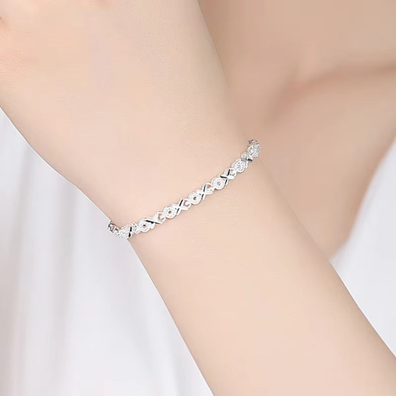 925 Sterling Silver Bracelet Fashion Multiple Styles Bracelet Chain for Women Fashion Luxury Charm Bracelet Wedding Jewelry Gift