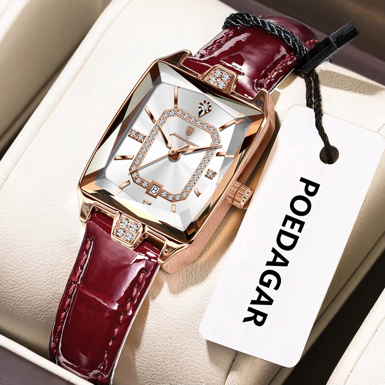 Original Luxury Women Wristwatch Waterproof Leather Date Woman Watch Elegant High Quality Quartz Women'S Watches Reloj