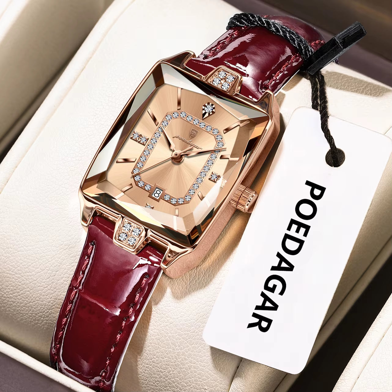 Original Luxury Women Wristwatch Waterproof Leather Date Woman Watch Elegant High Quality Quartz Women'S Watches Reloj