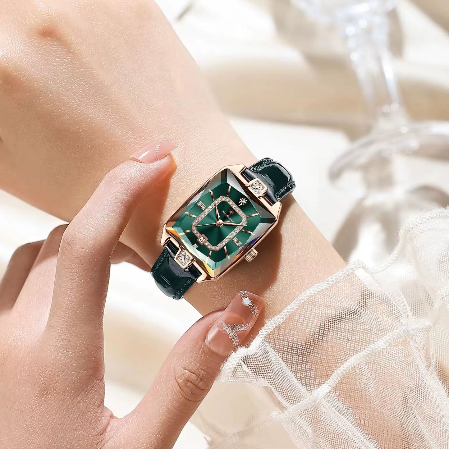 Original Luxury Women Wristwatch Waterproof Leather Date Woman Watch Elegant High Quality Quartz Women'S Watches Reloj