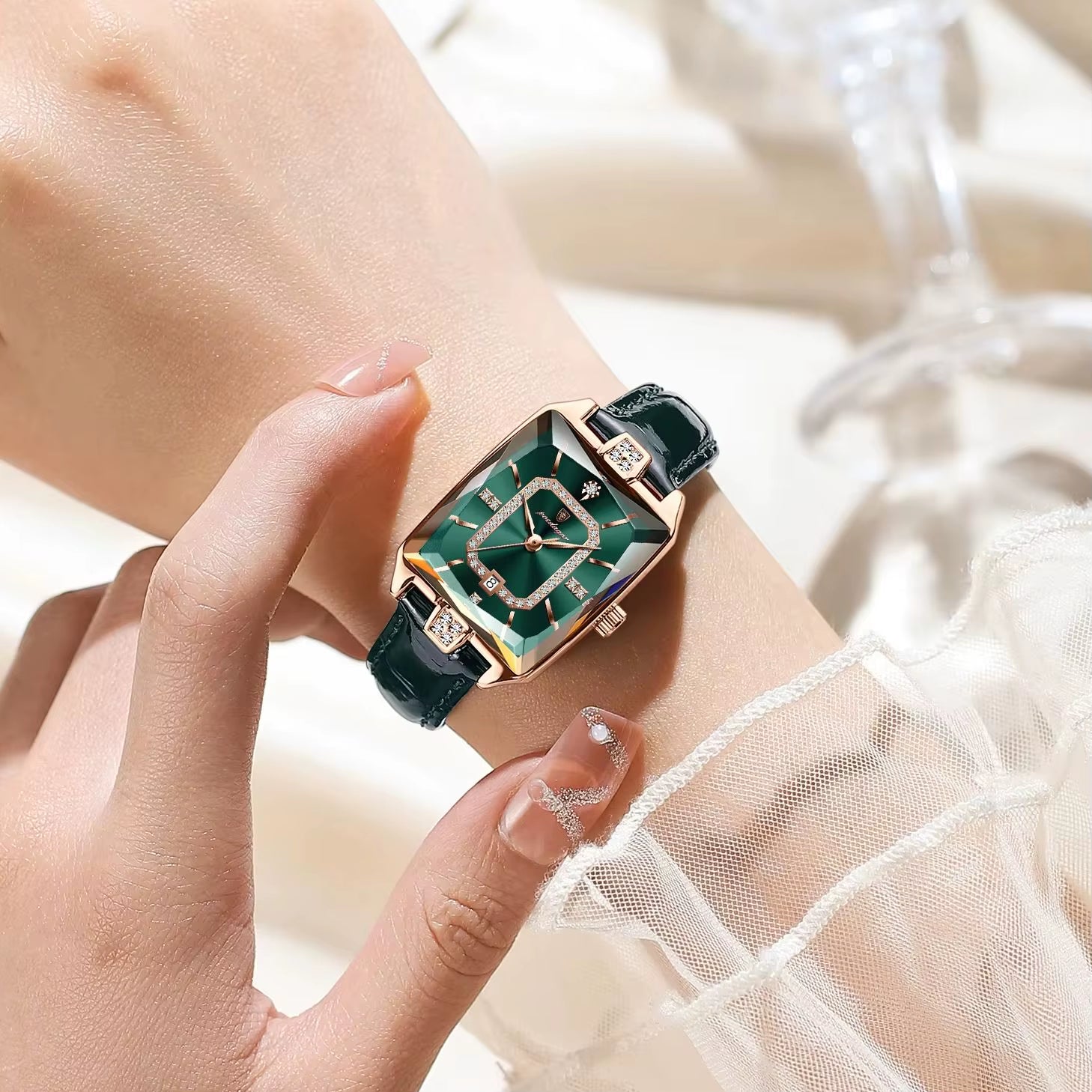 Original Luxury Women Wristwatch Waterproof Leather Date Woman Watch Elegant High Quality Quartz Women'S Watches Reloj