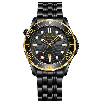 B2820 New Casual Fashion Ultra-Thin Sea Horse Series Quartz Mens Watches 30M Waterproof Luminous Sports Mens Watches
