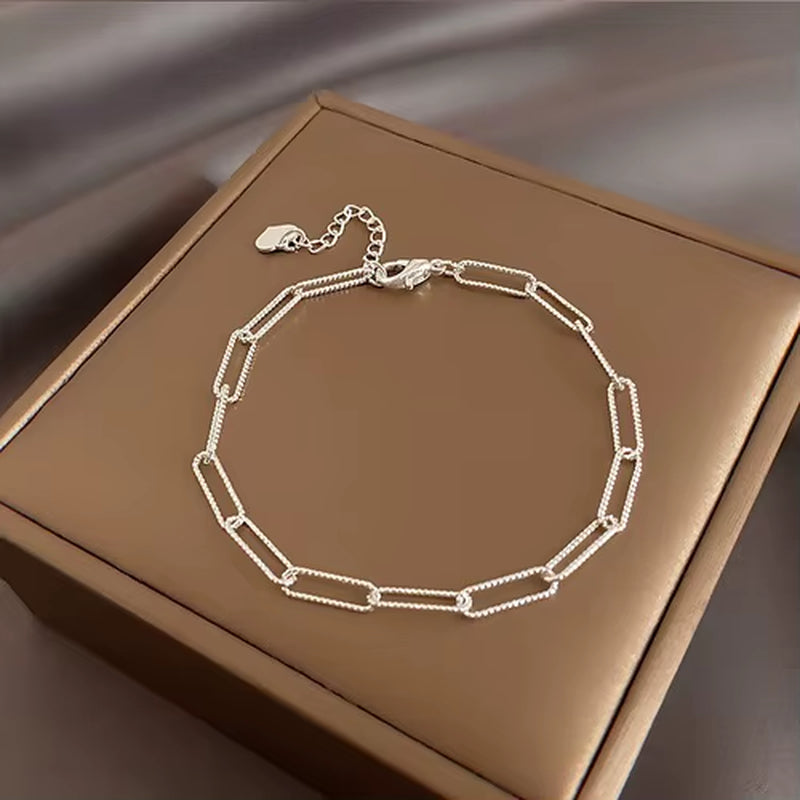 925 Sterling Silver Bracelet Fashion Multiple Styles Bracelet Chain for Women Fashion Luxury Charm Bracelet Wedding Jewelry Gift