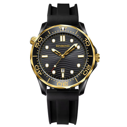 B2820 New Casual Fashion Ultra-Thin Sea Horse Series Quartz Mens Watches 30M Waterproof Luminous Sports Mens Watches