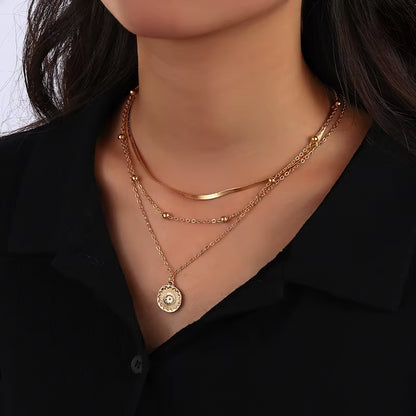 New Stainless Steel Cross Pendant Necklace for Men Women Minimalist Gold Color Jewelry Male Female Necklaces Chokers Gifts 2025