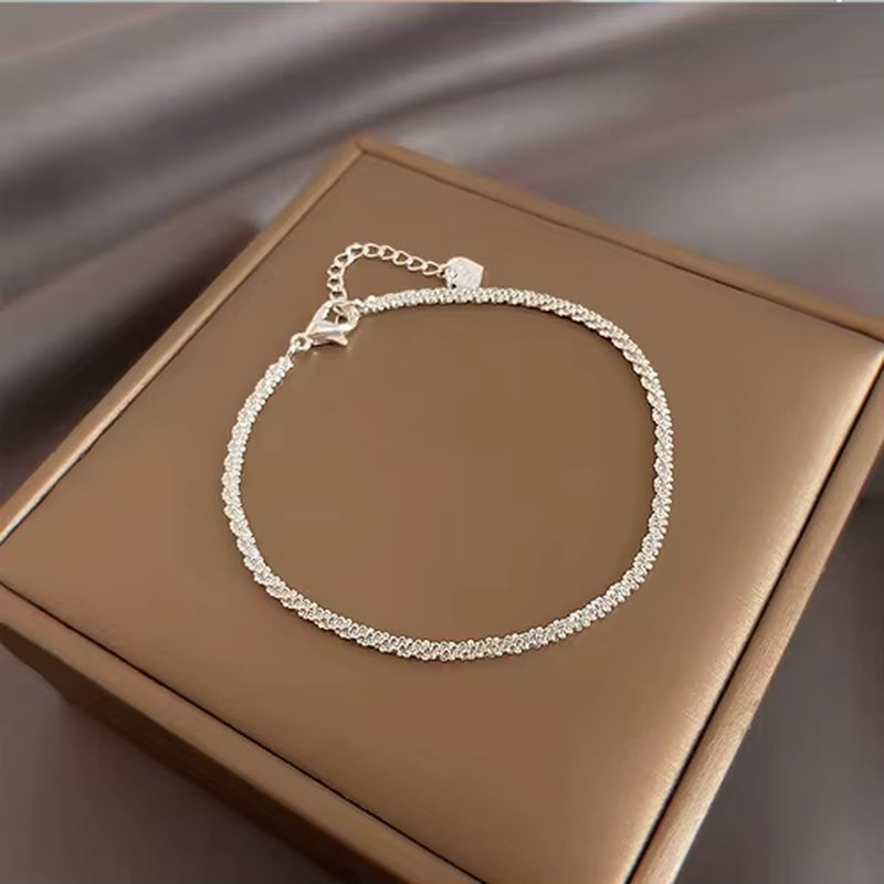 925 Sterling Silver Bracelet Fashion Multiple Styles Bracelet Chain for Women Fashion Luxury Charm Bracelet Wedding Jewelry Gift