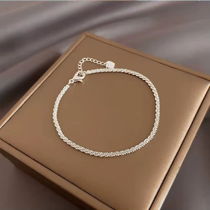 925 Sterling Silver Bracelet Fashion Multiple Styles Bracelet Chain for Women Fashion Luxury Charm Bracelet Wedding Jewelry Gift