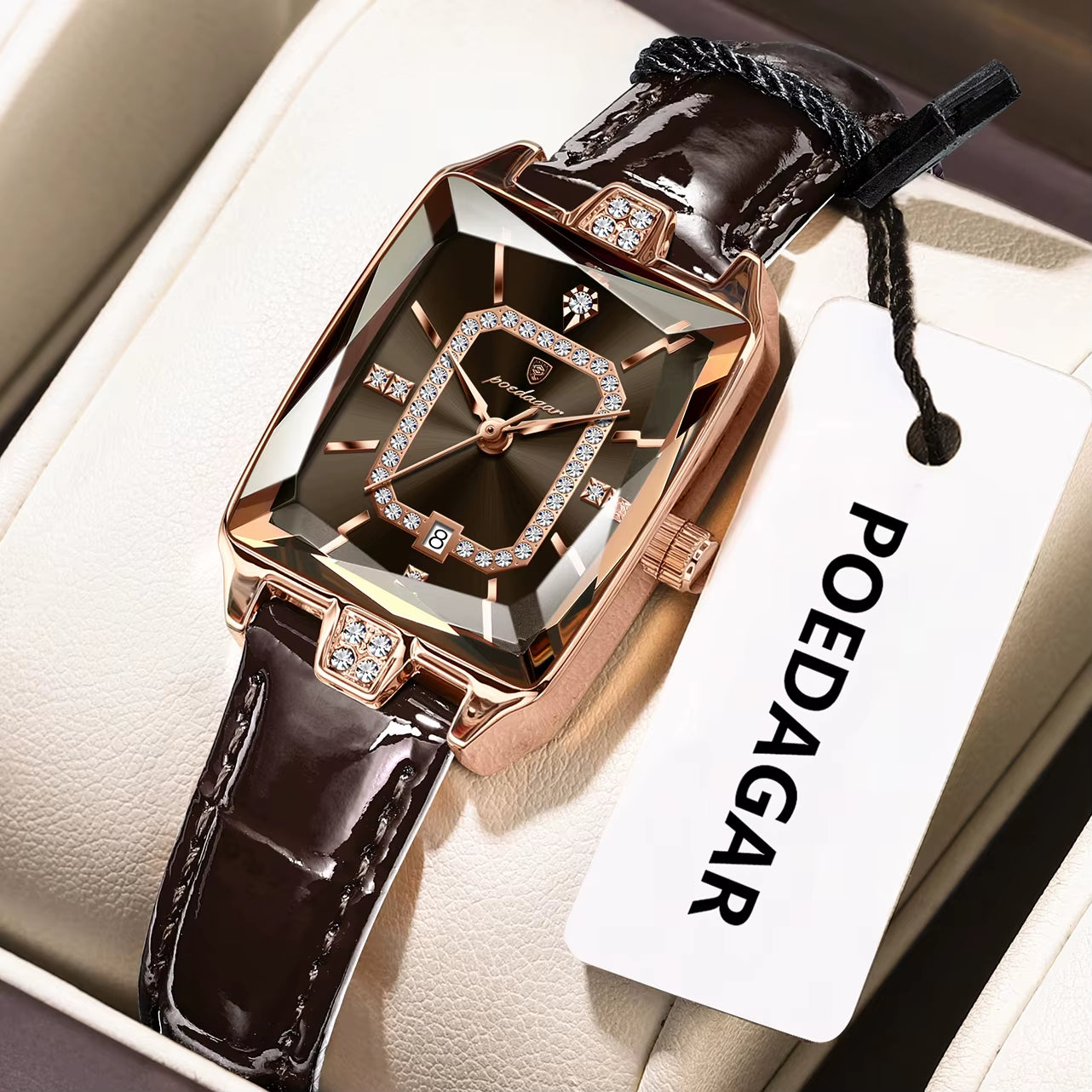 Original Luxury Women Wristwatch Waterproof Leather Date Woman Watch Elegant High Quality Quartz Women'S Watches Reloj